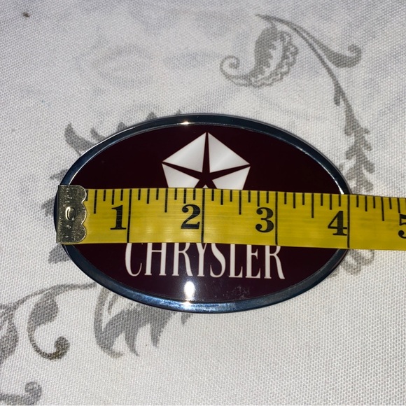 Vintage Chrysler Belt Buckle
Licensed Brushed Metal Car Logo - Picture 3 of 6